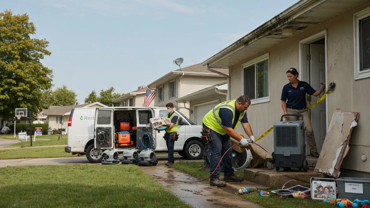 Water Damage Restoration in Lewis, KS near me